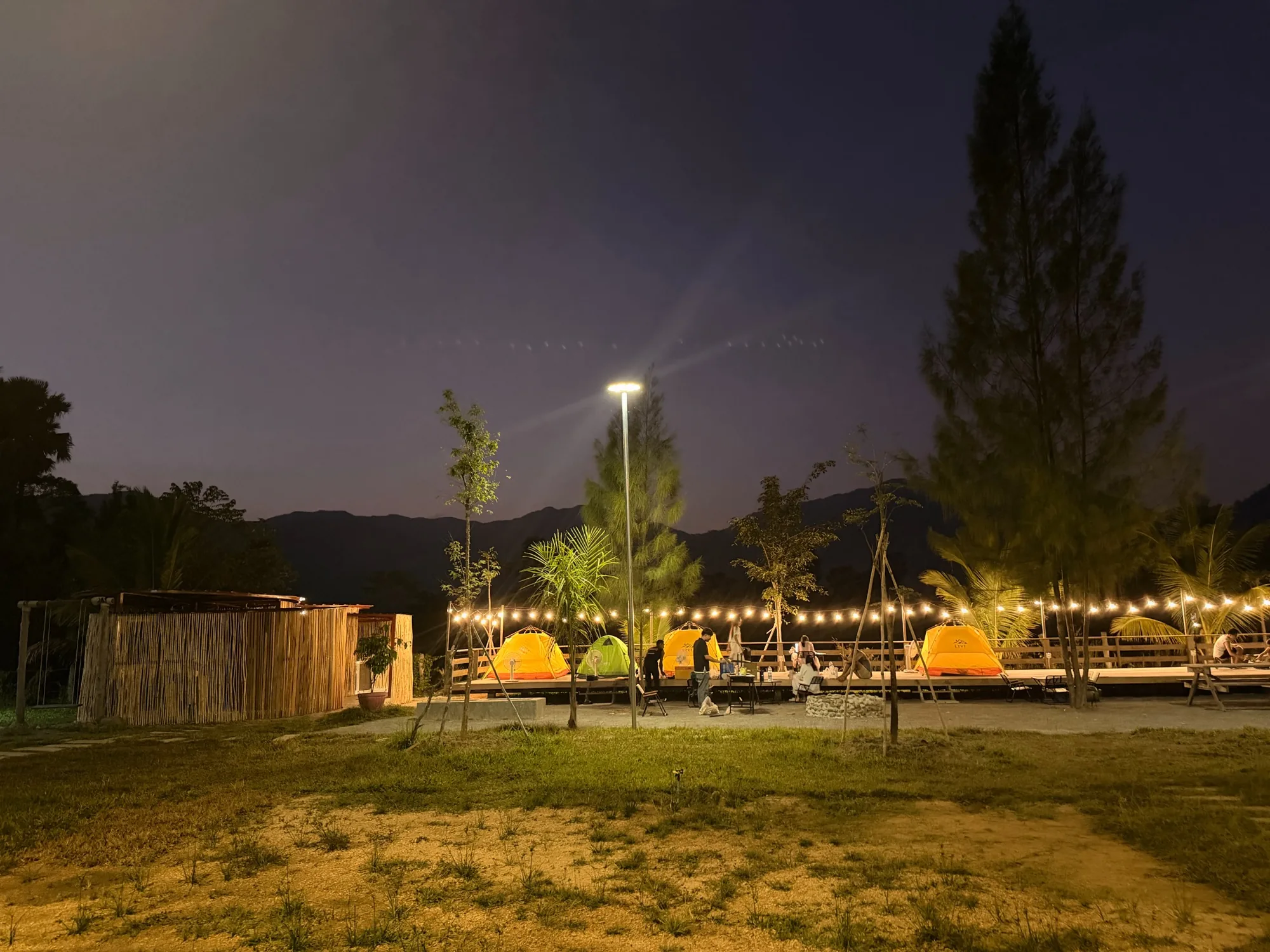 ROSAT camping night